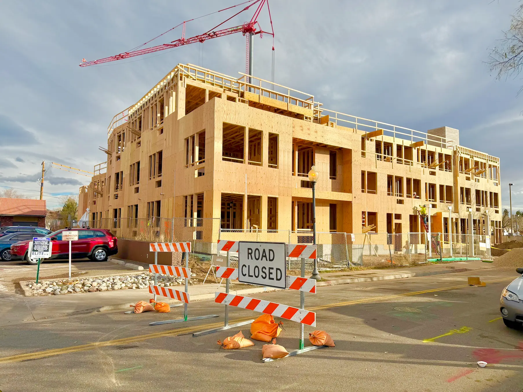 Rough Carpentry — jobsite photograph