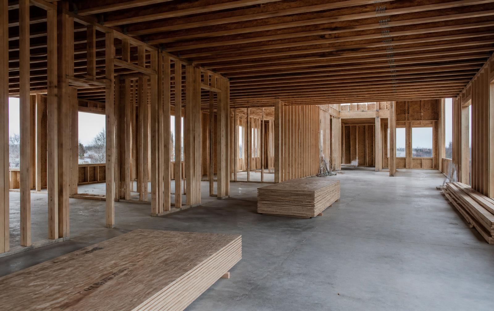 Construction Layout — jobsite photograph